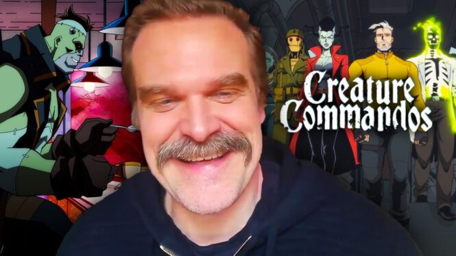 Creature Commandos Season 1: David Harbour Breaks Down Eric Frankenstein’s Humanity, Teases DCU Future & Reflects On Stranger Things