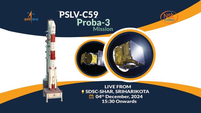 Europe’s Proba-3 satellites will launch early Dec. 4 to create artificial eclipses in space. Watch the liftoff live