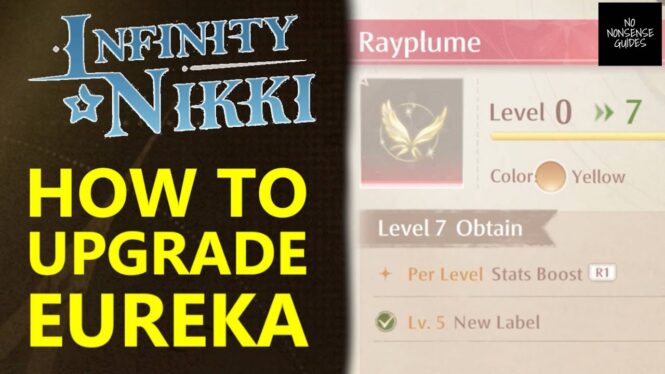 How To Upgrade Eurekas In Infinity Nikki