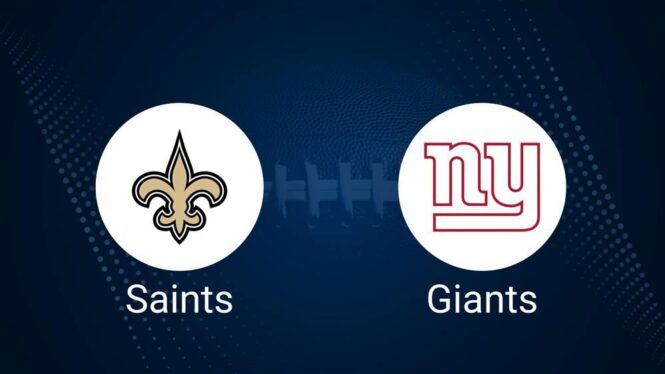 How to watch New Orleans Saints vs. New York Giants online