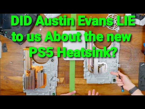 Did Austin Evans Lie About The New PS5 Heatsink?