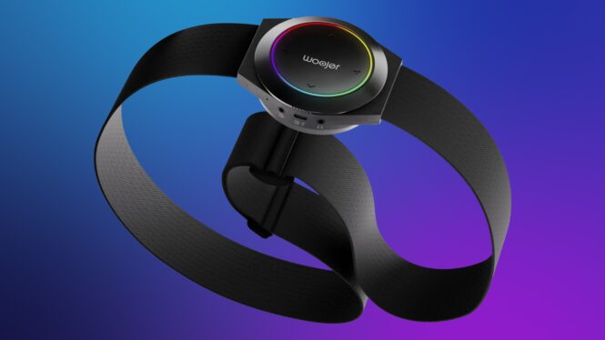 I’m obsessed with immersive gaming — get the Woojer Haptic Strap for $30 off