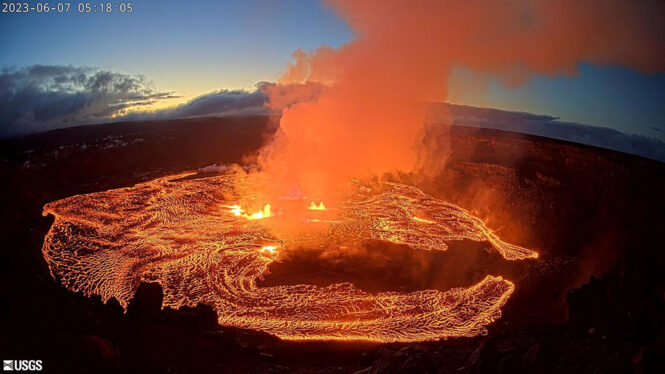 Hawaii’s Kilauea Volcano Erupts on Big Island