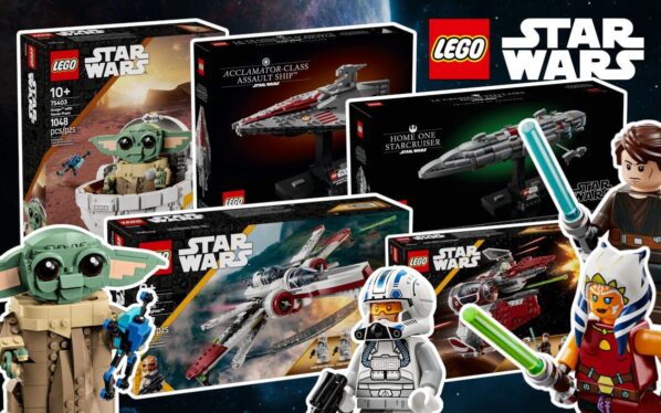 LEGO Announces Six New Star Wars Sets: Ahsoka’s Jedi Interceptor, ARC 170 Starfighter, & So Much More