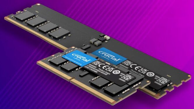 Micron introduces Crucial DDR5 memory modules with integrated clock drivers