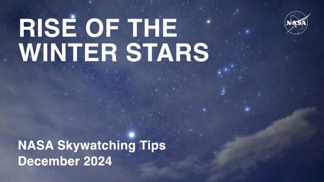 NASA’s skywatching tips for December include a meteor shower