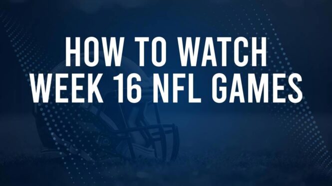 NFL Week 16 games today: schedule, channels, live streams for December 22