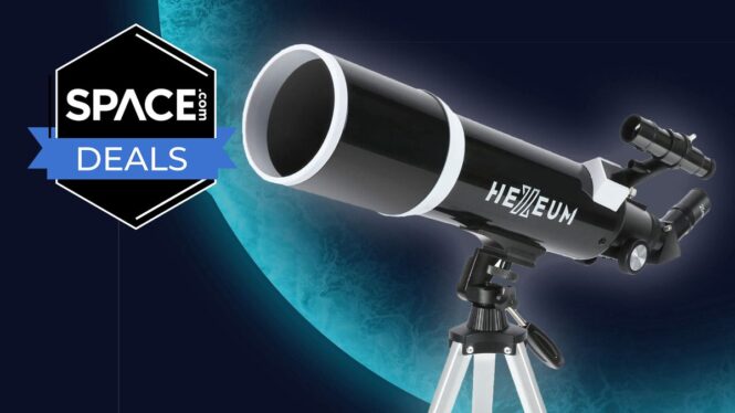 Novice skywatchers would love this Hexeum telescope as a Christmas gift and it’s now just $79.99 — which is cheaper than Black Friday