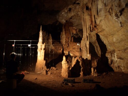 Paleolithic deep-cave compound likely used for rituals