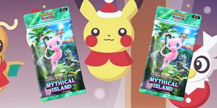 Pokémon TCG Pocket Giving Away Free Mythical Island Packs for the Holidays