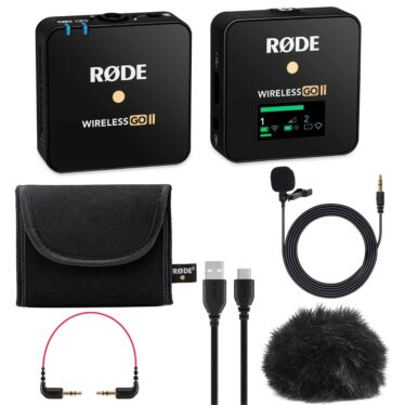 Rode’s latest Wireless GO microphone system boasts 40 hours of on-board storage