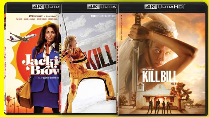 Tarantino’s Kill Bill Duology And Jackie Brown Release On 4K Blu-Ray Very Soon