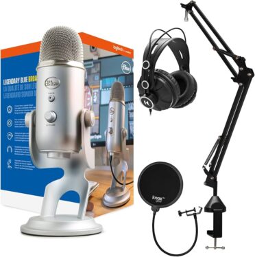 The popular Blue Yeti microphone is on sale at Amazon for $30 off