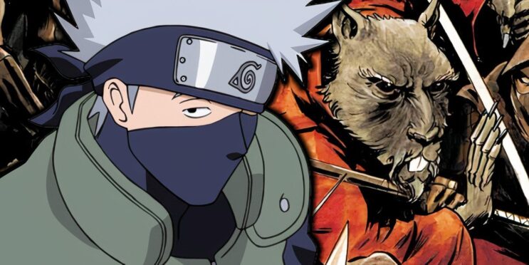 TMNT & Naruto Combine Lore as Kakashi Hatake Reveals History with Splinter