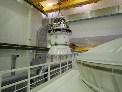 Vacuum Testing Complete on Artemis II Orion Spacecraft