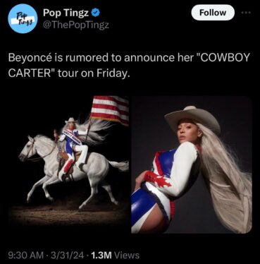 As Beyoncé Bowl Kicks Off ‘Cowboy Carter’ Live Era, Is a Tour Announcement Next?