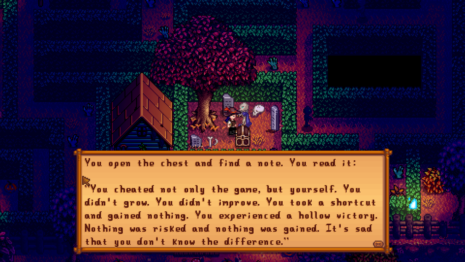 ConcernedApe Can Shame Players In-Game For Stardew Valley Cheats