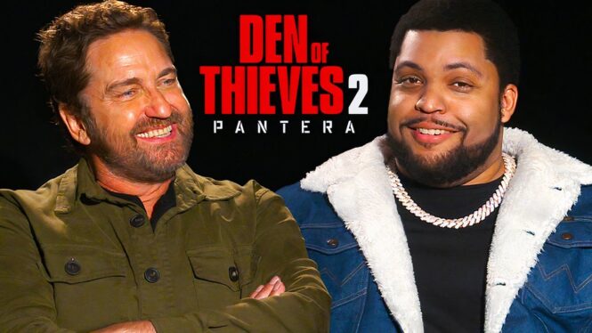 Gerard Butler & O’Shea Jackson Jr. On The Den Of Thieves 2: Pantera Ending, Nick & Donnie’s Relationship & The Franchise’s Future