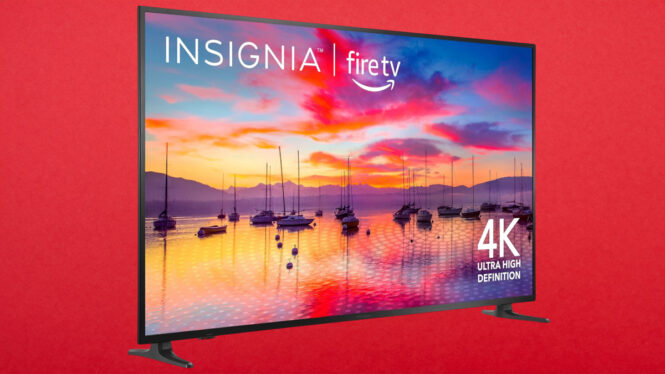 Get this 65-inch Insignia 4K TV while it’s on sale for just $300