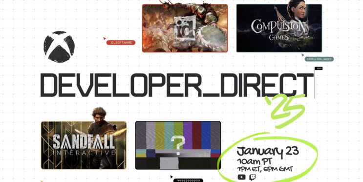 How to watch January 2025’s Xbox Developer_Direct