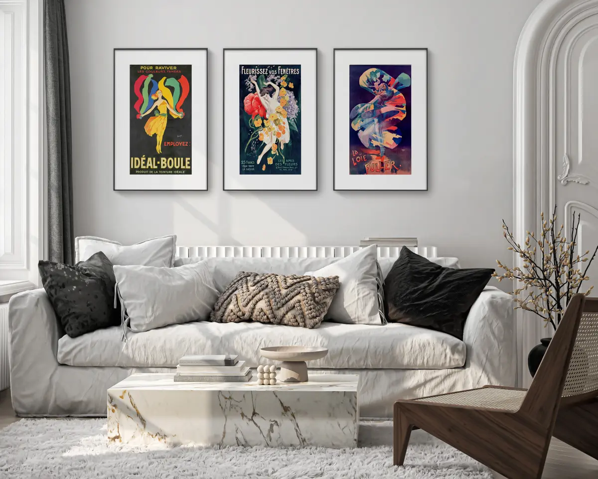 InkPoster uses an e-paper display to bring art to your home