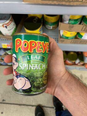 Just So You Know, Popeye Didn’t Always Get His Strength From Canned Spinach