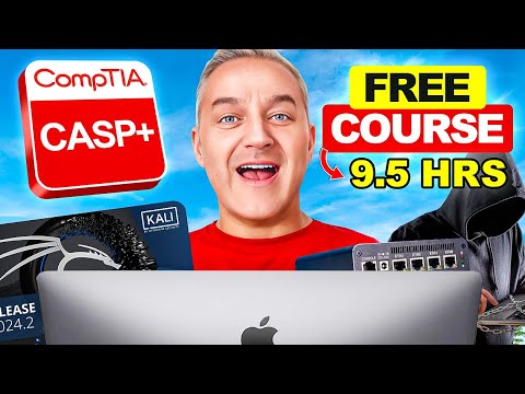 Comptia CASP+ ! Complete Course Videos Workbook And Exams