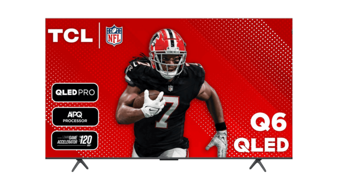 This 55-inch TCL QLED TV is marked down to $268 today