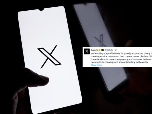 X announces labels for parody accounts